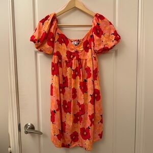 Fighting Eel Dress Tristan. Pink Crush. Size XS